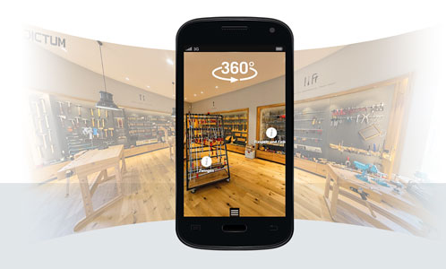360 Grad Panorama DICTUM Shop Plattling